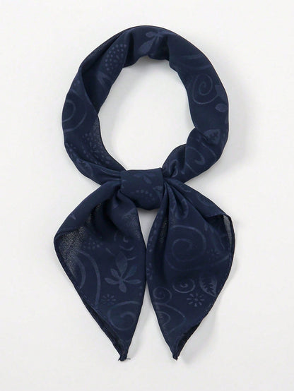 1Pc Bandana Paisley Patterned Headscarf, Neckerchief