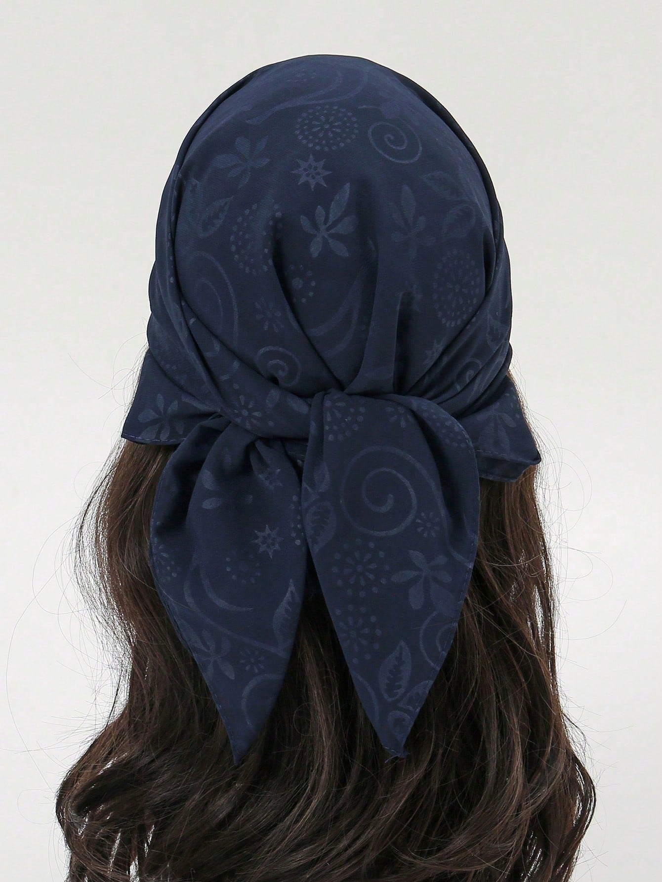 1Pc Bandana Paisley Patterned Headscarf, Neckerchief
