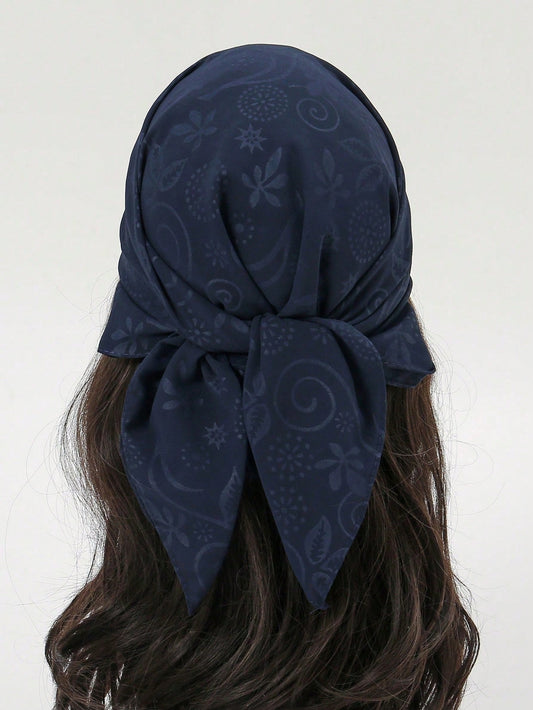 1Pc Bandana Paisley Patterned Headscarf, Neckerchief
