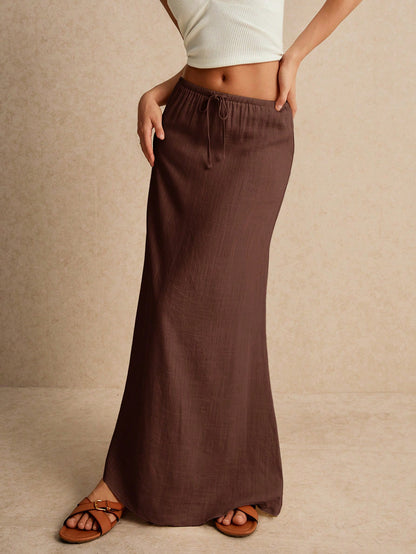 Linen Skirt 