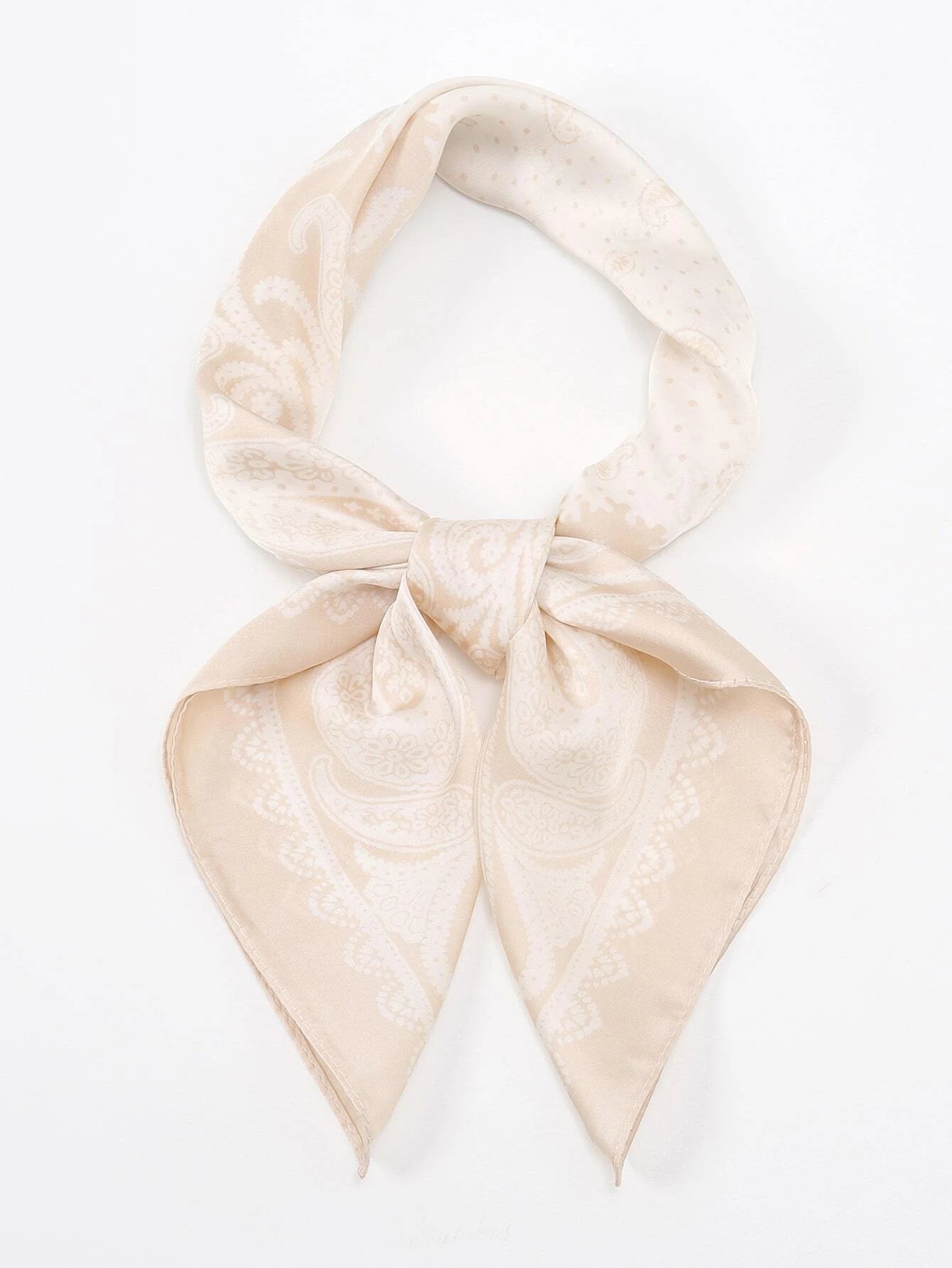 1Pc Simple Printed 70S Square Scarf, New Spring Fashion Bandana for Women, Can Be Used as Belt, Bag Decoration, Ribbon, Headband or Headscarf Bandana,Hair Band,Head Band Ideal for Dressing up Your Look