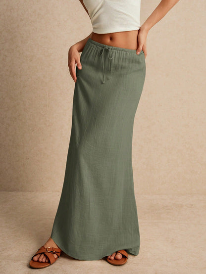 Linen Skirt 