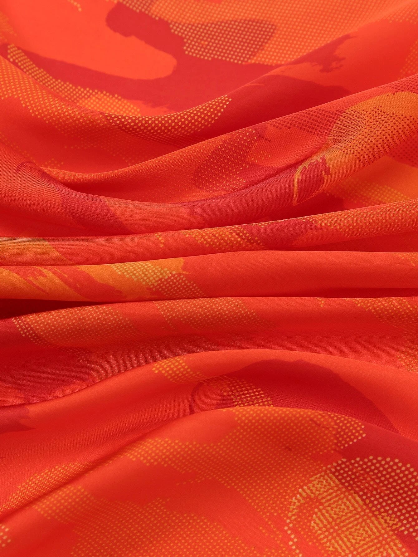 1Pc Simple Printed 70S Square Scarf, New Spring Style Bandana for Women, Multipurpose Waistband/Accessory/Belt/Sash/Turban/Headband/Fashionable Scarf Bandana,Hair Band,Head Band Ideal for Dressing up Your Look