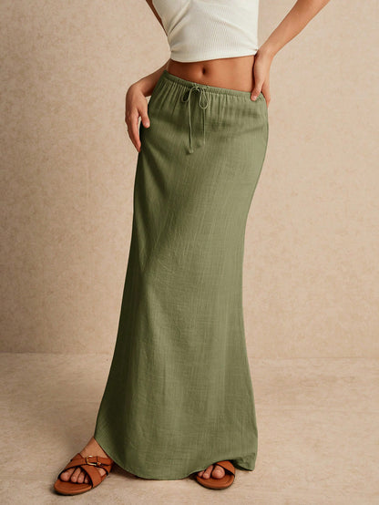Linen Skirt 